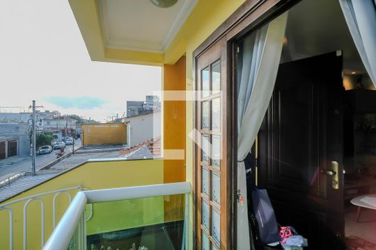 Varanda da sala de casa à venda com 3 quartos, 235m² em Rudge Ramos, São Bernardo do Campo