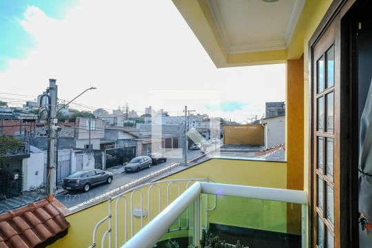 Varanda da sala de casa à venda com 3 quartos, 235m² em Rudge Ramos, São Bernardo do Campo