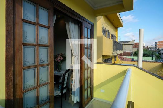 Varanda da sala de casa à venda com 3 quartos, 235m² em Rudge Ramos, São Bernardo do Campo