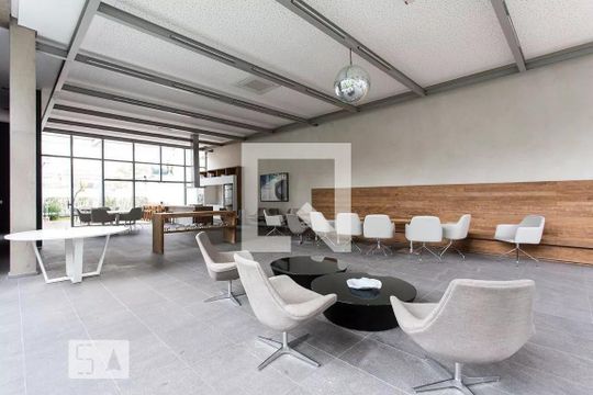 Área comum de apartamento à venda com 1 quarto, 68m² em Vila Nova Conceição, São Paulo