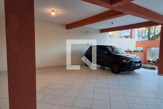 Garagem de casa de condomínio à venda com 3 quartos, 194m² em Vila Valparaíso, Santo André