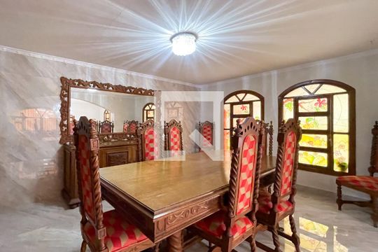 Sala de Jantar de casa à venda com 6 quartos, 380m² em Baeta Neves, São Bernardo do Campo