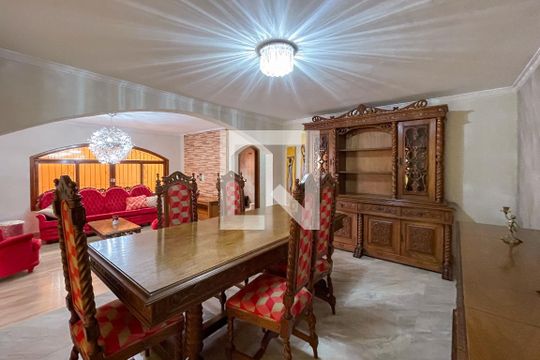 Sala de Jantar de casa à venda com 6 quartos, 380m² em Baeta Neves, São Bernardo do Campo