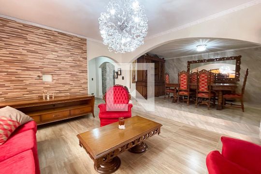 Sala de casa à venda com 6 quartos, 380m² em Baeta Neves, São Bernardo do Campo