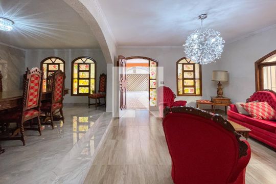 Sala de casa à venda com 6 quartos, 380m² em Baeta Neves, São Bernardo do Campo