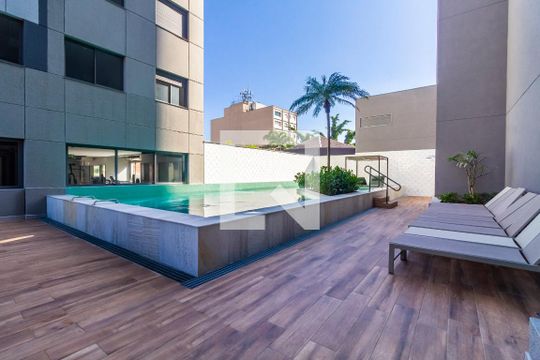 Área comum de apartamento à venda com 1 quarto, 28m² em Pinheiros, São Paulo
