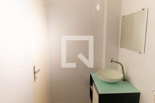 Banheiro da Suíte de apartamento à venda com 1 quarto, 47m² em Centro, Niterói