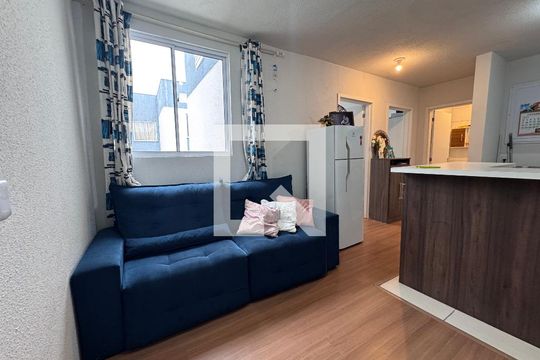 Sala de apartamento para alugar com 2 quartos, 48m² em Feitoria, São Leopoldo