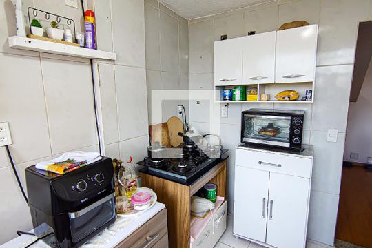Cozinha e Área de Serviço de apartamento à venda com 2 quartos, 69m² em Jacarepaguá, Rio de Janeiro