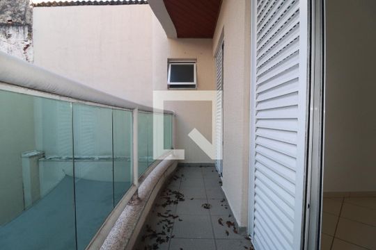 Varanda Quarto 1 e 2 de apartamento para alugar com 3 quartos, 100m² em Santa Maria, Santo André