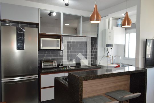 Cozinha de apartamento à venda com 1 quarto, 36m² em Cambuci, São Paulo
