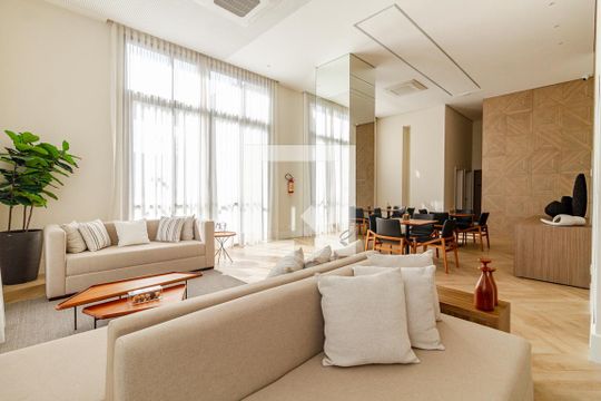 Área comum - Salão de festas de apartamento para alugar com 2 quartos, 73m² em Pinheiros, São Paulo