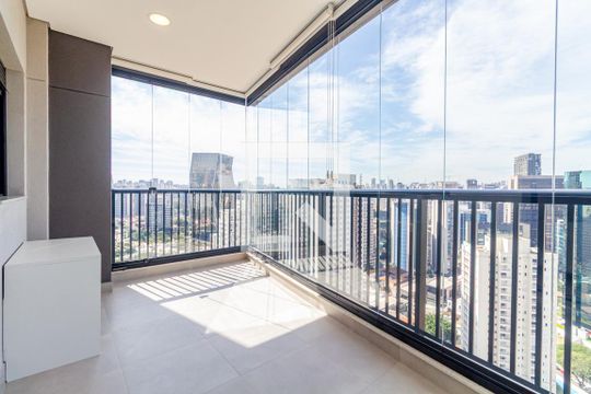 Varanda de apartamento para alugar com 2 quartos, 73m² em Pinheiros, São Paulo
