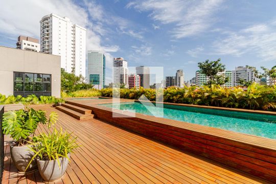Área comum - Piscina de apartamento para alugar com 2 quartos, 73m² em Pinheiros, São Paulo