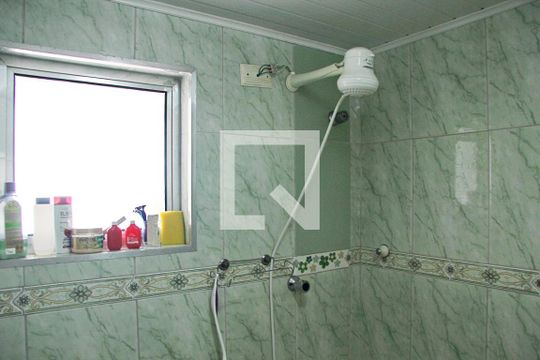 Banheiro Social de apartamento à venda com 2 quartos, 58m² em Vila Nossa Senhora de Fatima, Guarulhos