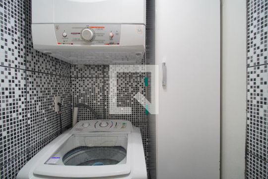 Área de Serviço de casa de condomínio à venda com 2 quartos, 90m² em Rondônia, Novo Hamburgo