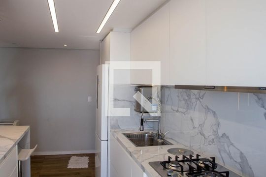 Cozinha de apartamento à venda com 2 quartos, 61m² em Centro, Diadema