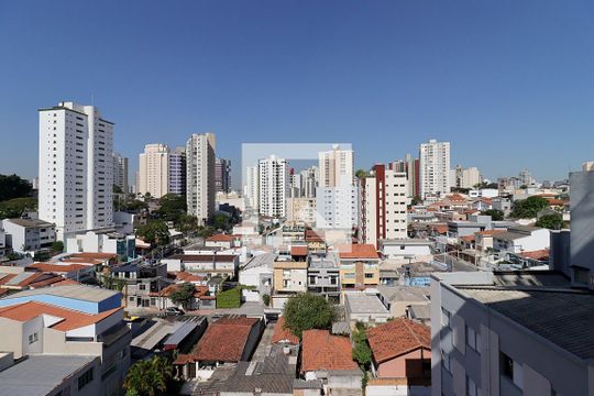 Vista da Sacada da Sala  de apartamento à venda com 2 quartos, 136m² em Jardim Bela Vista, Santo André
