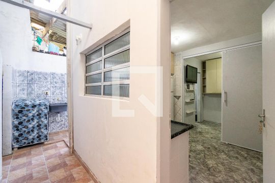 Área de Serviço de casa para alugar com 1 quarto, 20m² em Americanópolis, São Paulo