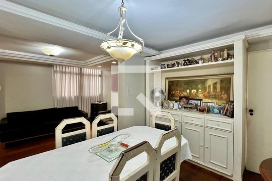 Sala de apartamento à venda com 4 quartos, 154m² em Serra, Belo Horizonte