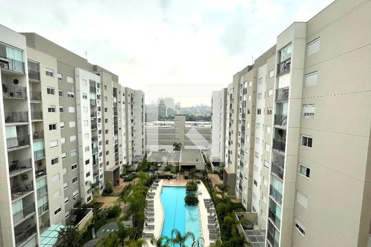 Vista da Sala de apartamento para alugar com 2 quartos, 51m² em Parque Sao Domingos, São Paulo