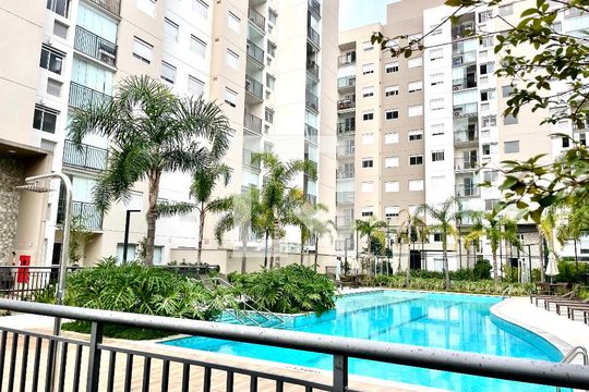 Área comum - Piscina de apartamento para alugar com 2 quartos, 51m² em Parque Sao Domingos, São Paulo