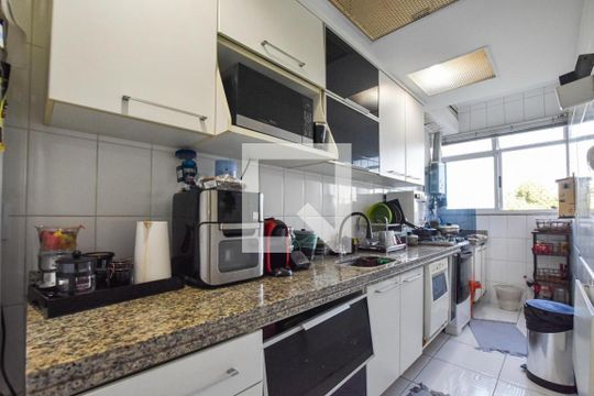 Cozinha de apartamento à venda com 3 quartos, 140m² em Freguesia (Jacarepaguá), Rio de Janeiro