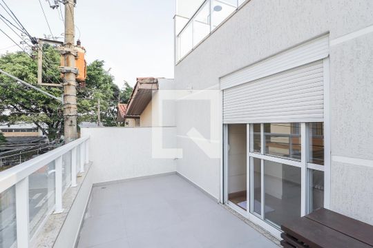 Varanda da Suíte 3 de casa à venda com 3 quartos, 201m² em Santana, São Paulo