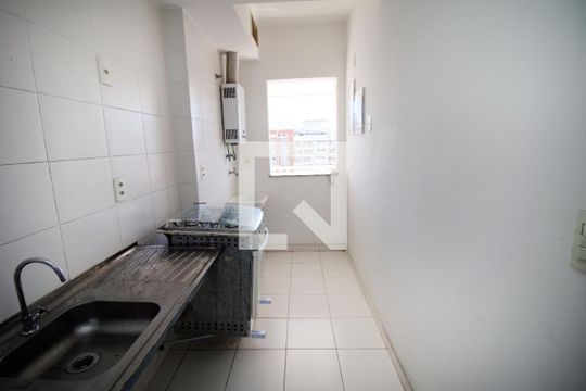 Cozinha de apartamento à venda com 2 quartos, 58m² em Vicente de Carvalho, Rio de Janeiro