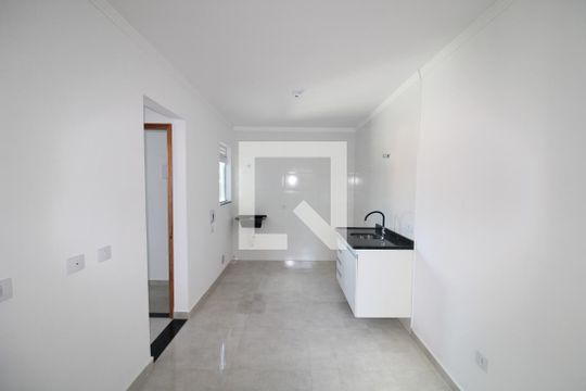 Sala / Cozinha de apartamento para alugar com 2 quartos, 37m² em Santana, São Paulo
