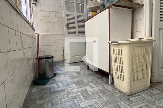 Área de serviço de apartamento à venda com 3 quartos, 150m² em Copacabana, Rio de Janeiro