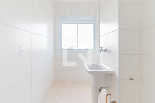 Área de Serviço de apartamento para alugar com 2 quartos, 51m² em Biritiba, Poá