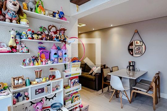 Varanda da Sala de apartamento à venda com 2 quartos, 56m² em Vila Oratorio, São Paulo