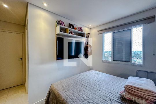 Quarto 1 - Suíte de apartamento à venda com 2 quartos, 56m² em Vila Oratorio, São Paulo