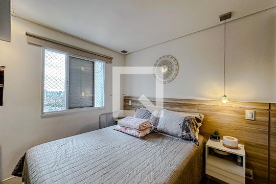 Quarto 1 - Suíte de apartamento à venda com 2 quartos, 56m² em Vila Oratorio, São Paulo