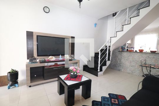 Sala de casa à venda com 3 quartos, 150m² em Jardim Progresso, Santo André