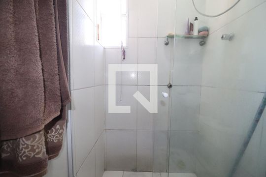 Banheiro Quarto 1 suíte de casa à venda com 3 quartos, 150m² em Jardim Progresso, Santo André