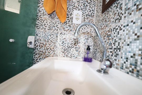 Lavabo de casa à venda com 3 quartos, 150m² em Jardim Progresso, Santo André
