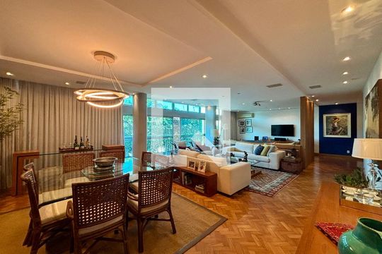 Sala de apartamento à venda com 4 quartos, 287m² em Botafogo, Rio de Janeiro