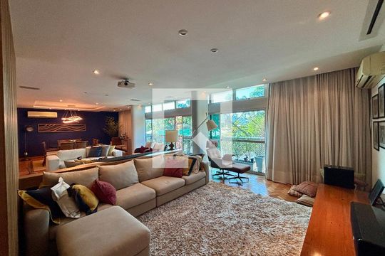 Sala de apartamento à venda com 4 quartos, 287m² em Botafogo, Rio de Janeiro