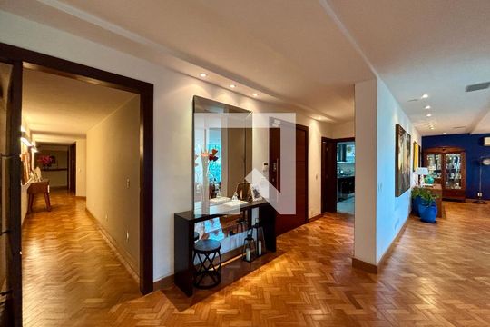 Sala - hall de entrada de apartamento à venda com 4 quartos, 287m² em Botafogo, Rio de Janeiro