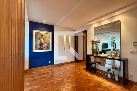 Sala - hall de entrada de apartamento à venda com 4 quartos, 287m² em Botafogo, Rio de Janeiro