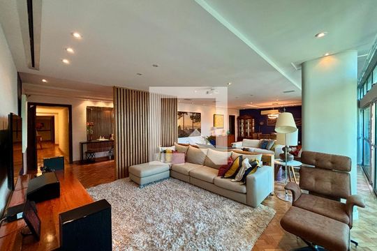 Sala de apartamento à venda com 4 quartos, 287m² em Botafogo, Rio de Janeiro