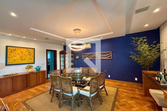 Sala de apartamento à venda com 4 quartos, 287m² em Botafogo, Rio de Janeiro
