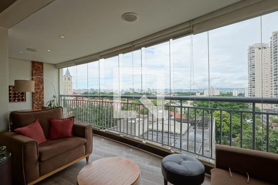 Varanda gourmet de apartamento à venda com 3 quartos, 170m² em Ipiranga, São Paulo
