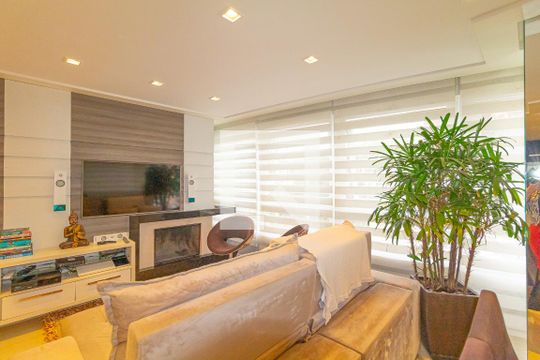 Sala  de apartamento à venda com 2 quartos, 107m² em Centro, Canoas