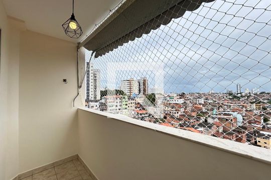 Varanda da Sala de apartamento para alugar com 2 quartos, 90m² em Acupe, Salvador