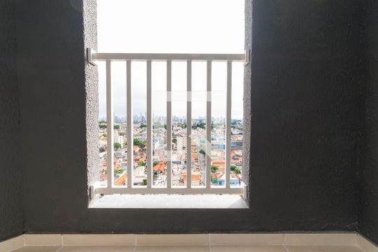 Varanda do Quarto de apartamento para alugar com 1 quarto, 60m² em Vila Santa Clara, São Paulo