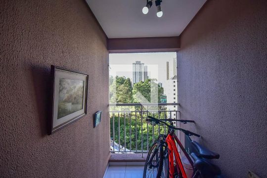 Varanda de apartamento à venda com 2 quartos, 57m² em Vila Sonia do Taboao, Taboão da Serra