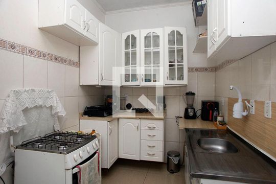 Cozinha de apartamento à venda com 3 quartos, 78m² em Centro Histórico, Porto Alegre